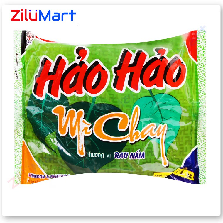 Mì chay Hảo Hảo rau nấm  loại 74g
