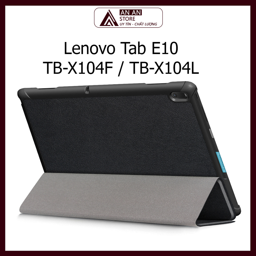 Bao Da Lenovo Tab E10 TB-X104F / TB-X104L Cover Cho Máy Tính Bảng Hỗ Trợ Smart Cover