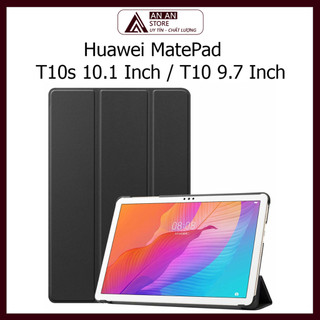 Bao Da Cho Huawei MatePad T10s 10.1 Inch / T10 9.7 Inch AGS3-L09 / AGS3-W09 Máy Tính Bảng Hỗ Trợ Smart Cover