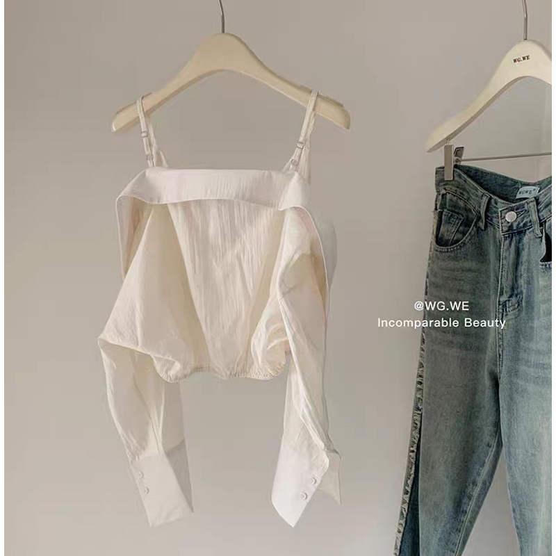 Áo trễ vai phong cách