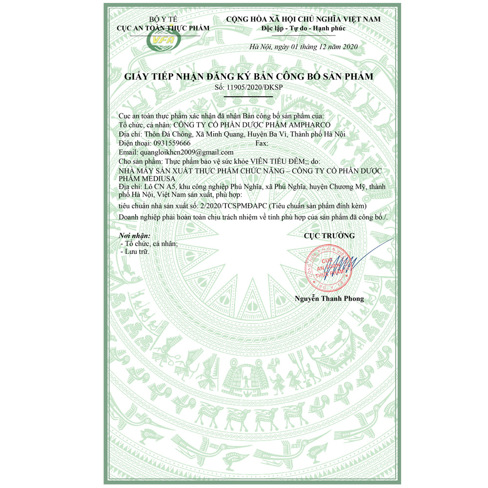 Viên Tiểu Đêm hỗ trợ tăng cường chức năng thận, giảm tình trạng tiểu đêm - 30 viên