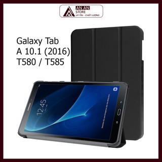 Bao Da Cover Galaxy Tab A 10.1 (2016) T580 / T585 Cho Máy Tính Bảng Samsung Hỗ Trợ Smart Cover