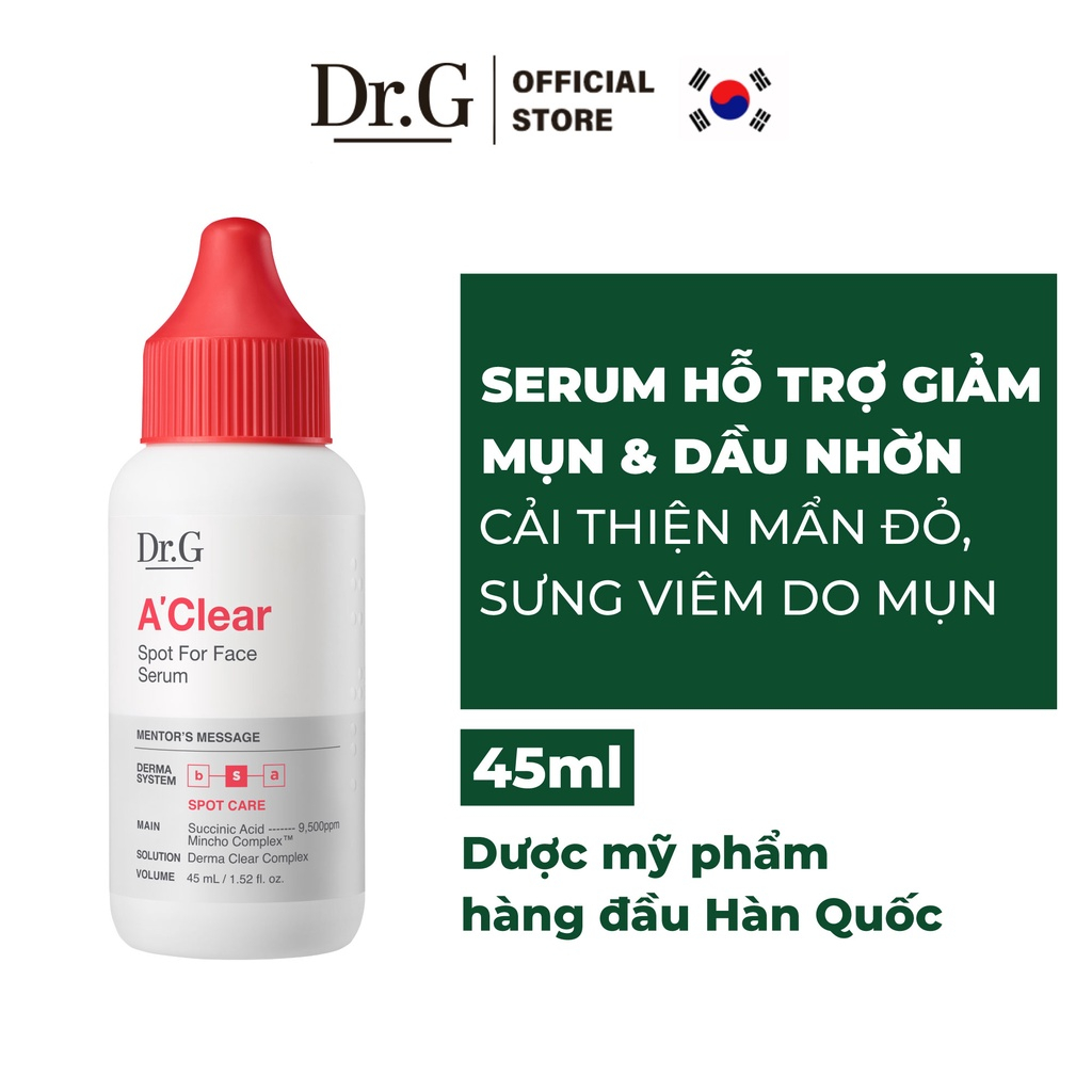 Tinh chất cải thiện mụn Dr.G A'Clear Spot For Face Serum 45ml