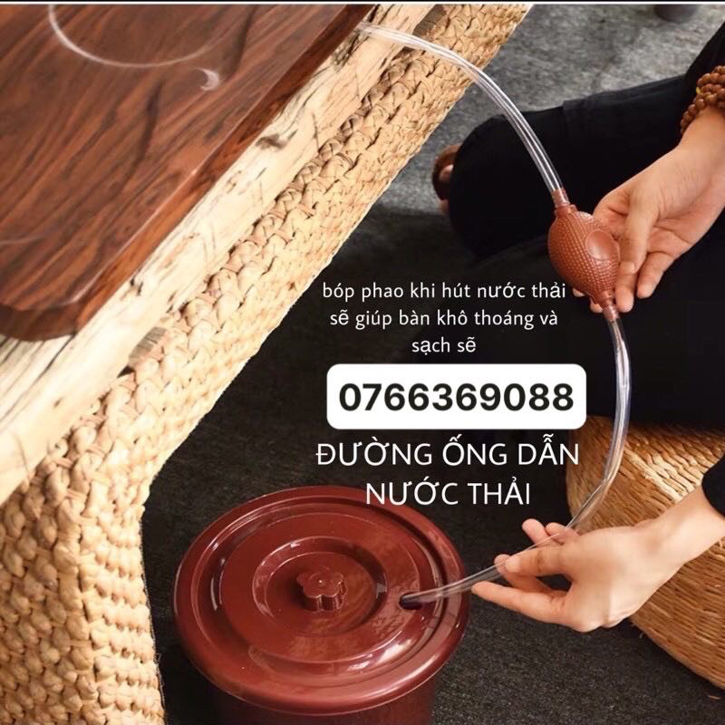 Bàn trà điện , khay gỗ 62x40cm