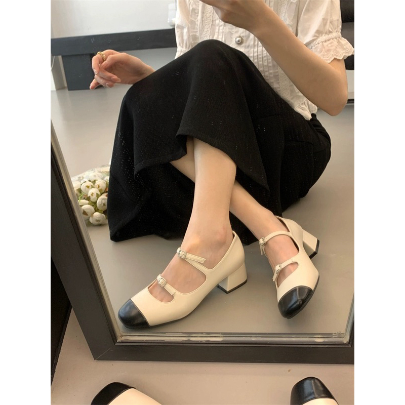 Giày mary Jane mũi tròn siêu xinh bộ sưu tập thu 2023