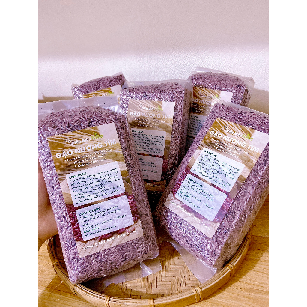 COMBO 5kg gạo nương tím điện biên