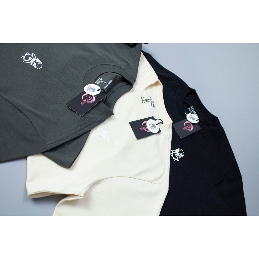 Áo Thun Allianz Basic Form Áo Regular Fit Chất liệu Cotton 100%