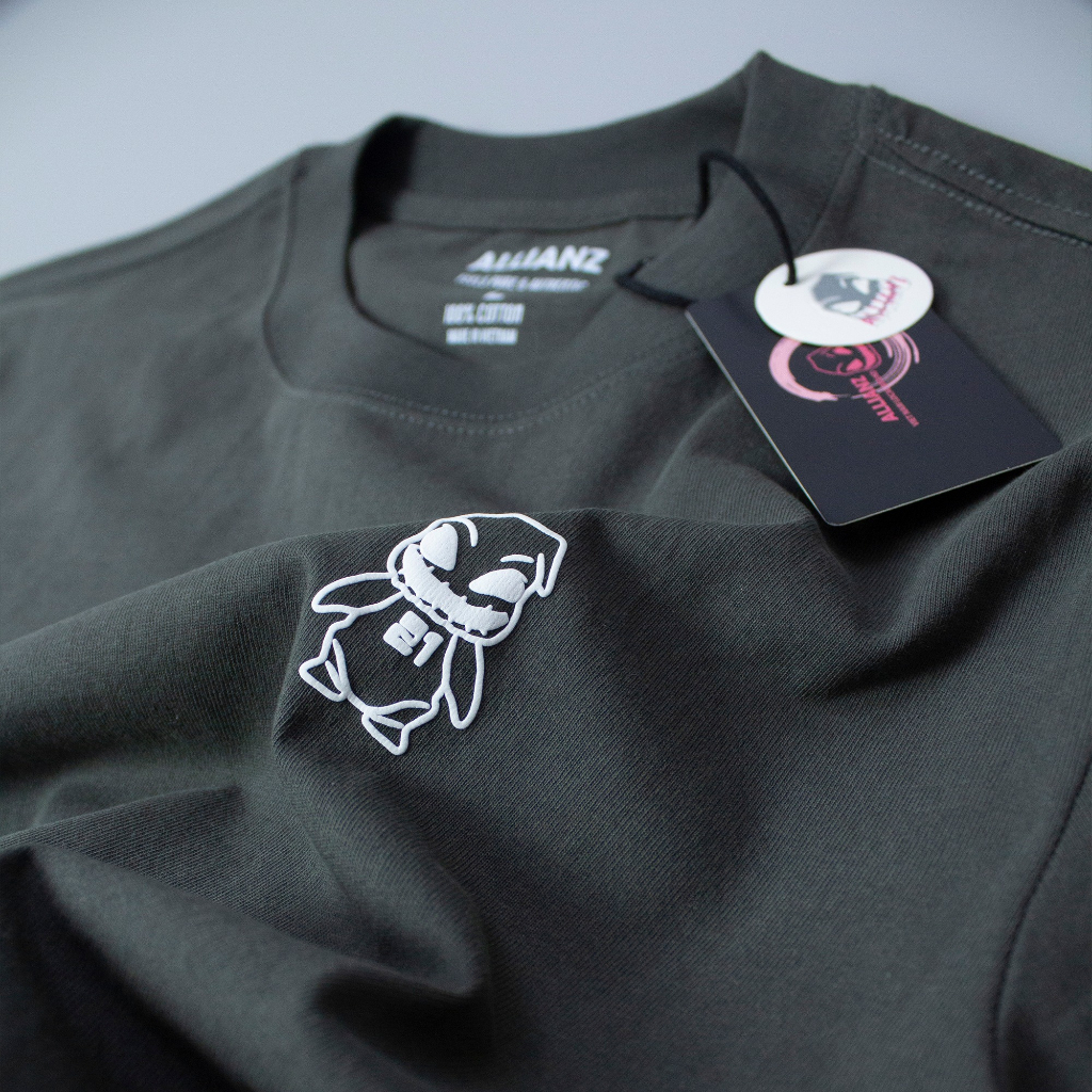 Áo Thun Allianz Basic Form Áo Regular Fit Chất liệu Cotton 100%
