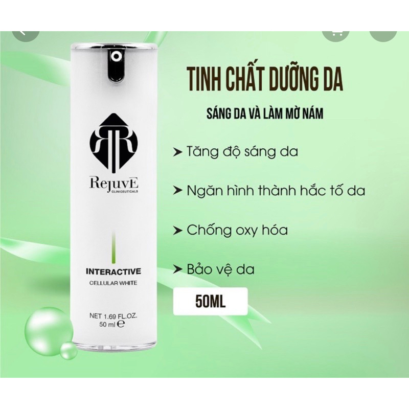 Tinh chất trắng sáng REJUVE Interactive Cellular White