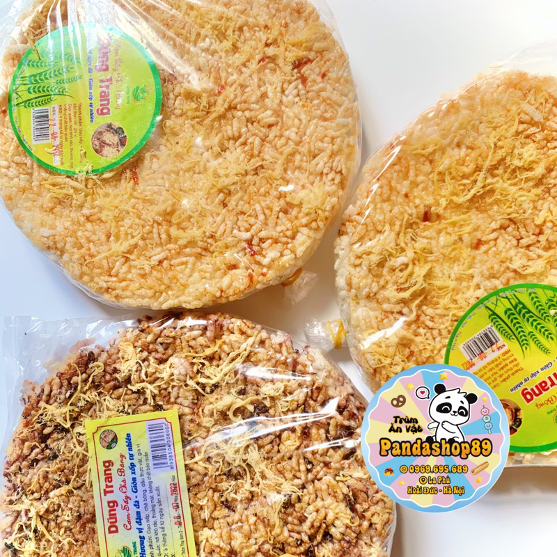 Cơm cháy chà bông, cơm sấy siêu ruốc