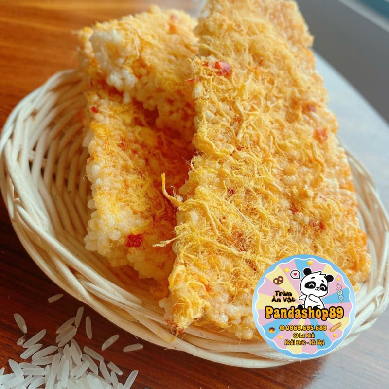 Cơm cháy chà bông, cơm sấy siêu ruốc