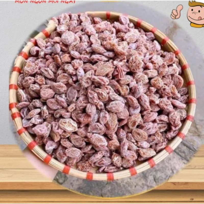 Ô mai Đào chua mặn ngọt - xí muội Đào loại đặc biệt túi zip