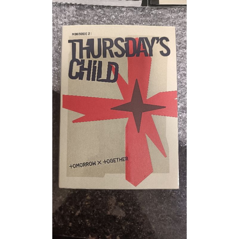 Cuốn photobook txt mess ver chính hãng thursday child