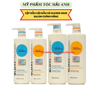 Cặp Dầu Gội Xả Olexrs Argan Oil Collagen Hair Salon