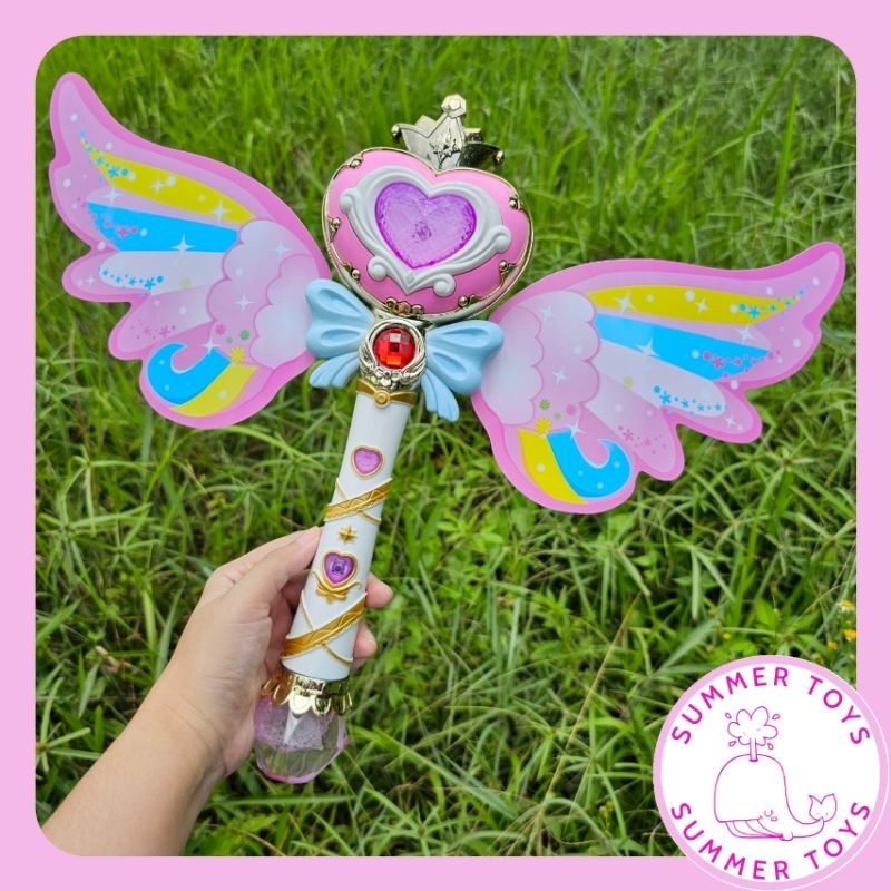 Súng bong bóng xà phòng Gậy phép thuật thổi bong bóng