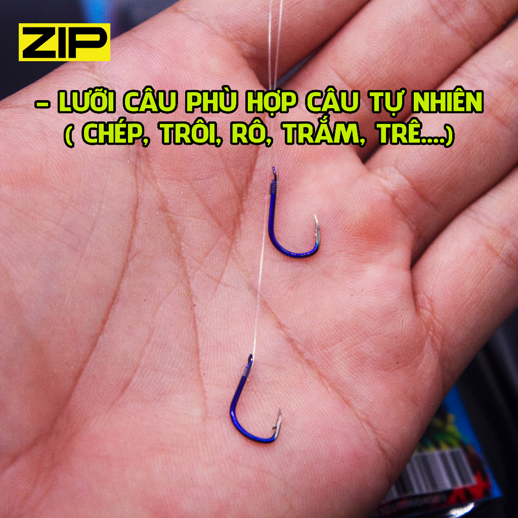 Thẻo câu đài buộc sẵn Hunter, thẻo câu đài lưỡi đôi cao cấp. Thẻo chuyên dùng câu tự nhiên. Dây thẻo  tải cao, lưỡi sắc