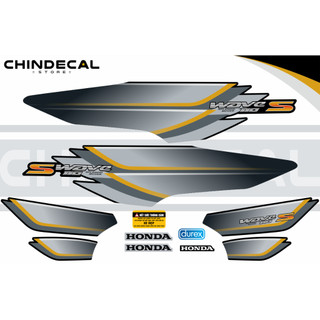 Tem xe WAVE ALPHA mẫu zin cánh chim | 3 lớp chống nước chống bay màu  | 831671 612136