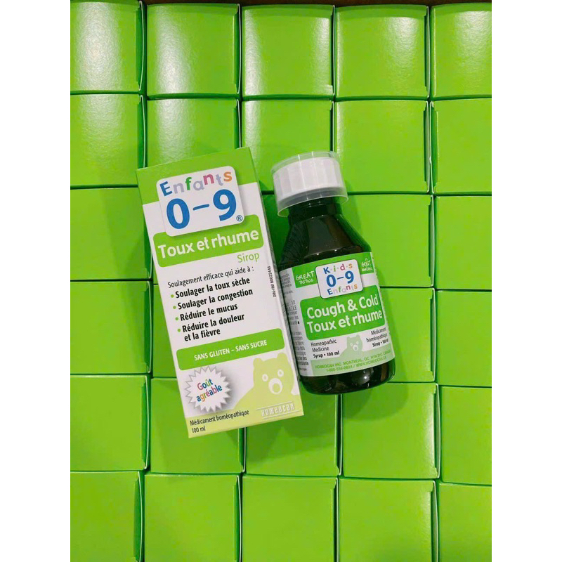 Siro kids Cough & cold 0-9 tuổi cực nhạy