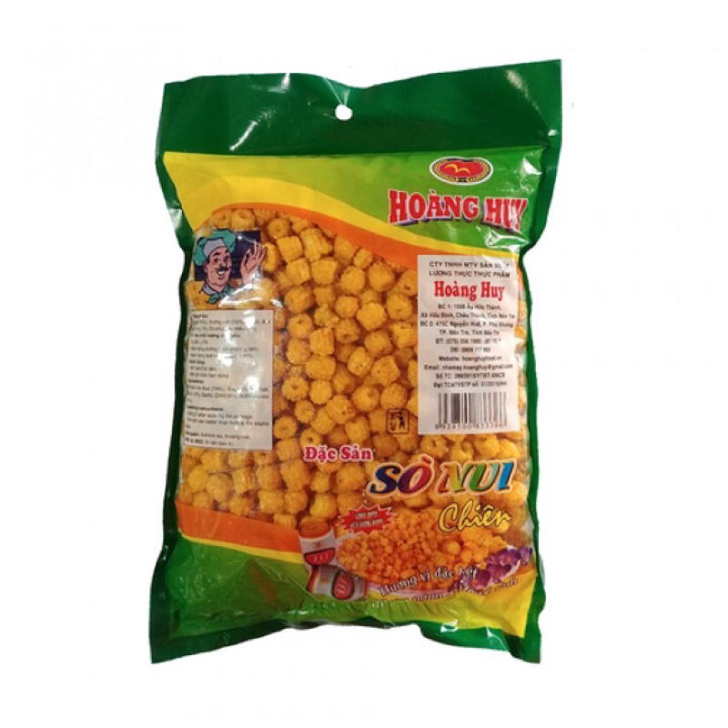 Nui sò chiên Hoang Huy 500g thơm ngon