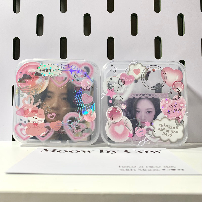 Hộp đựng sticker deco sẵn | BOX STORAGE STICKER DECO