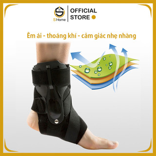 Đai Nẹp Cố Định Mắt Cá Chân, Băng Nẹp Cố Định Cổ Chân Hỗ Trợ Điều Trị Bong Gân, Trật Khớp