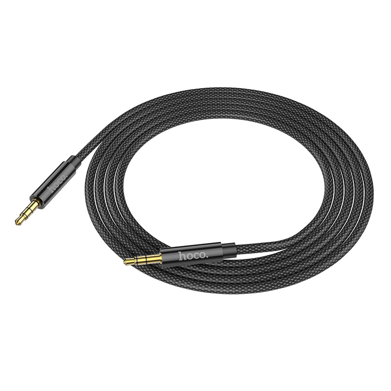 Dây loa audio 2 đầu tròn 3.5mm  Hoco UPA19 dài 1 mét 2 mét