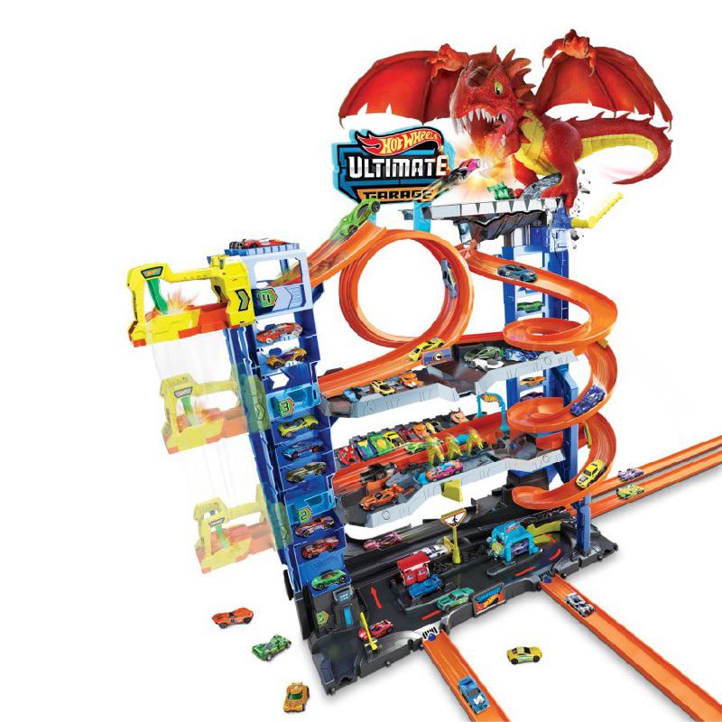 Trạm siêu xe tuyệt đỉnh Hot Wheels siêu kịch tính , âm thanh sống động .... cao 90cm