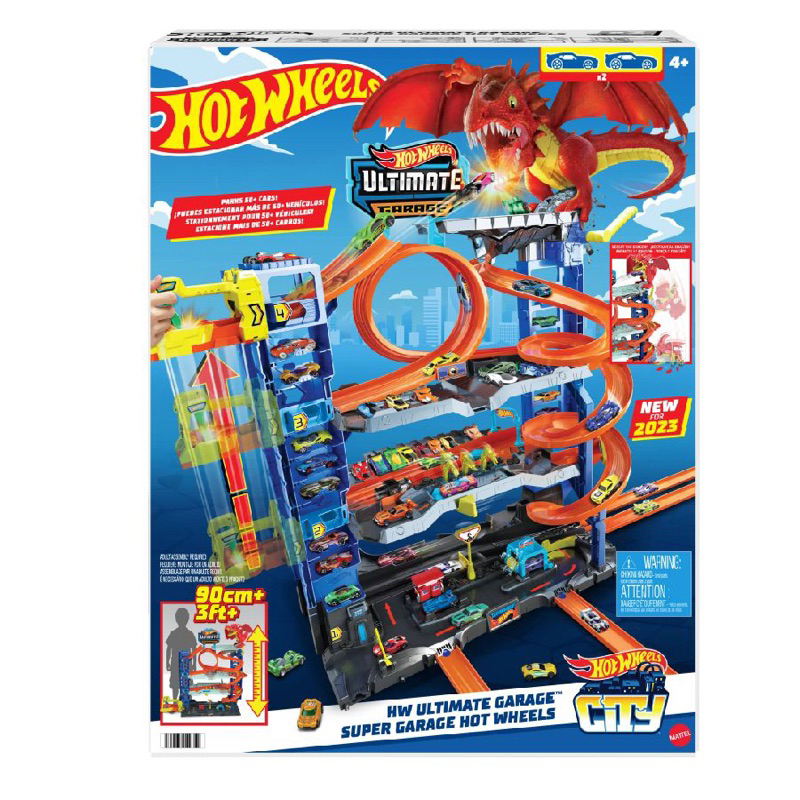Trạm siêu xe tuyệt đỉnh Hot Wheels siêu kịch tính , âm thanh sống động .... cao 90cm