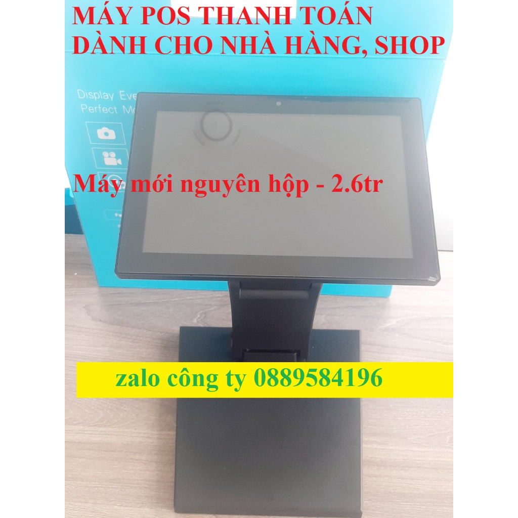 Máy pos bán hàng màn hình cảm ứng 10 ich all in one