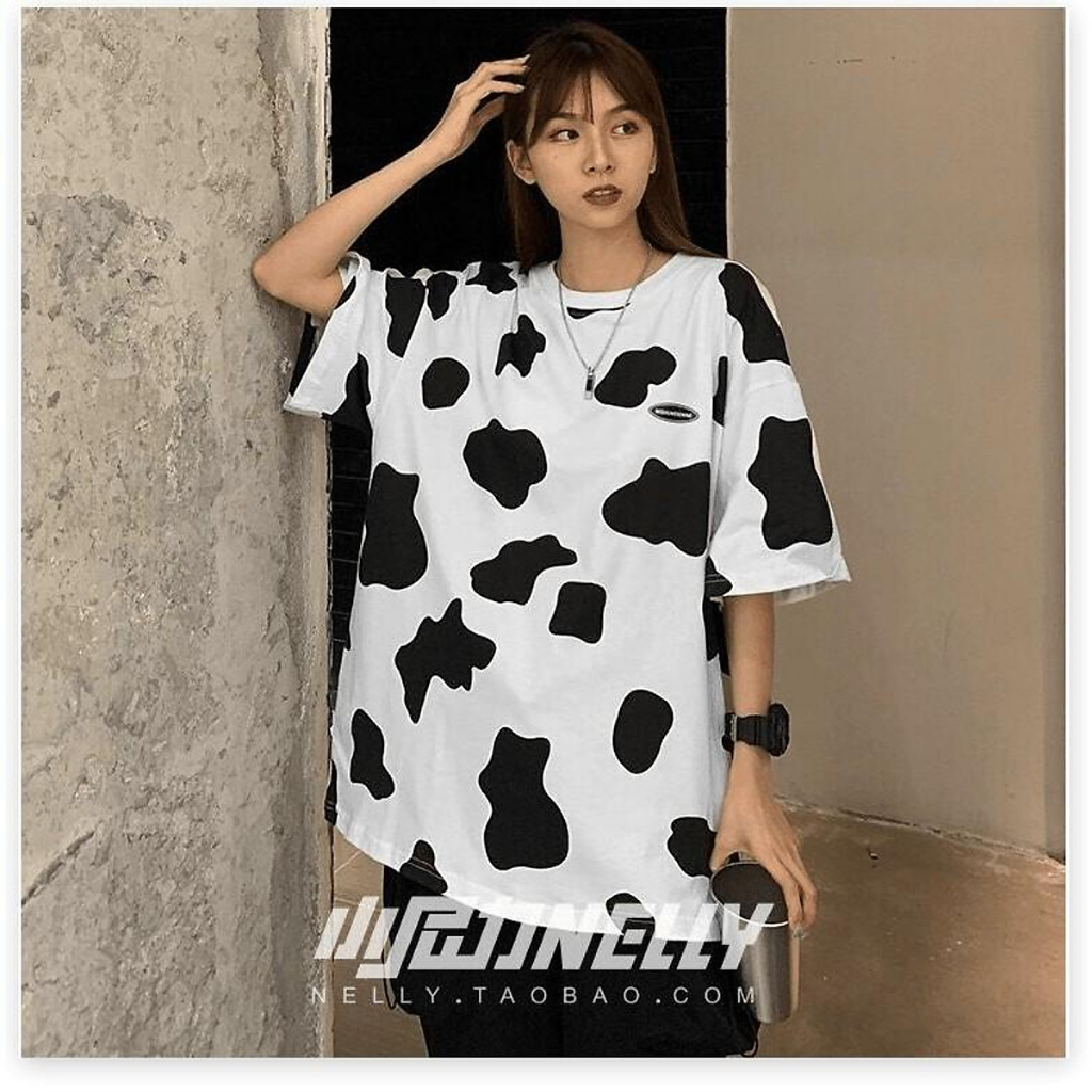 -Áo thun Bò Sữa Chất Cotton Mền Mịn Áo Thun Đẹp Thấm Hút Mồ Hôi.