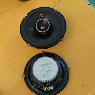 1 cặp  2 cái loa Harman lnfinity kích thước 16cm hàng bãi xịn chính hãng cho anh em nâng cấp âm thanh cho xe ôtô