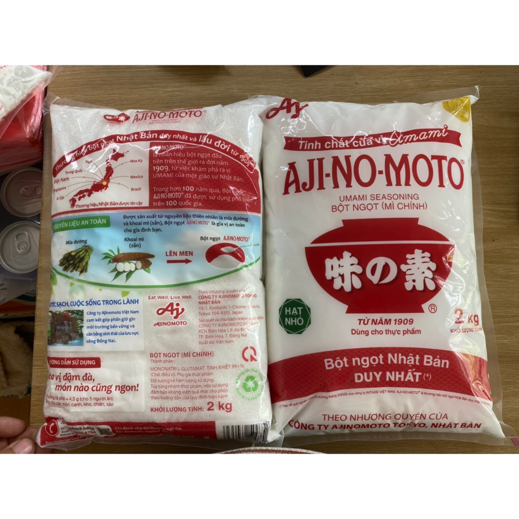 Mì Chính Ajinomoto  454g / 1kg / 2kg