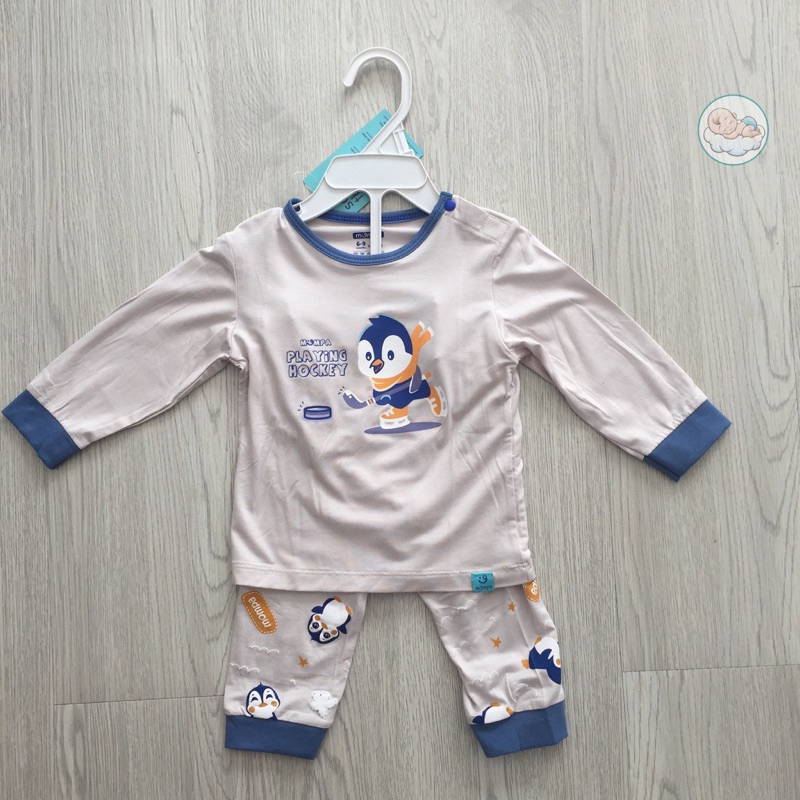Bộ dài tay Mompadành cho bé size 12-18m đến 48m