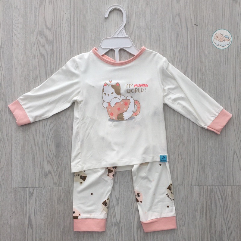 Bộ dài tay Mompadành cho bé size 12-18m đến 48m