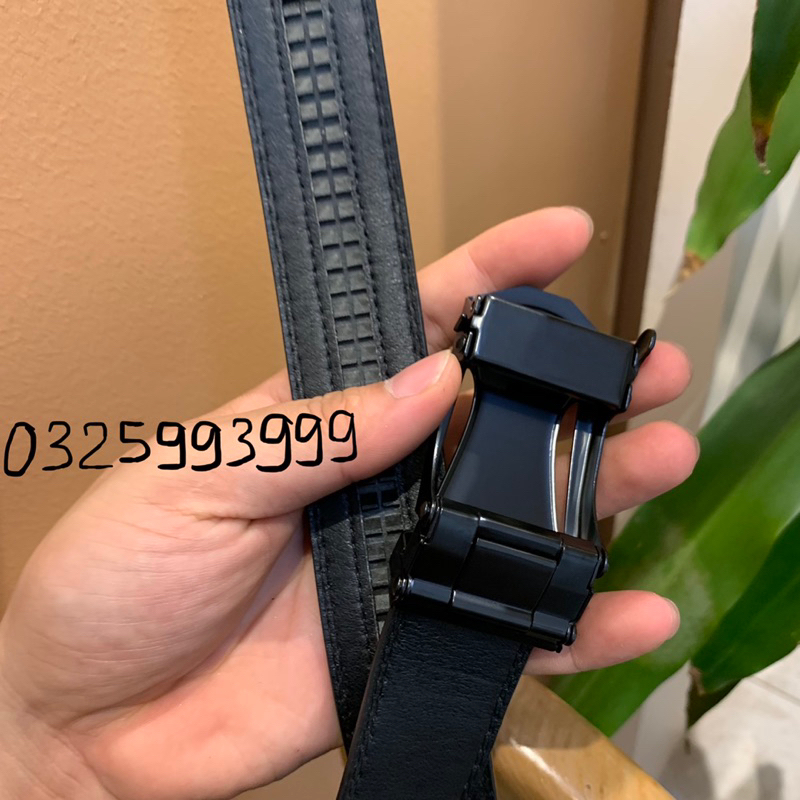 Thắt lưng nam thời trang, Dây lưng khoá tự động kiểu dáng trẻ trung