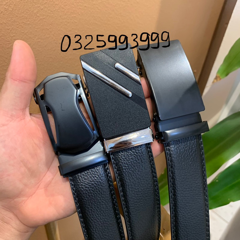 Thắt lưng nam thời trang, Dây lưng khoá tự động kiểu dáng trẻ trung