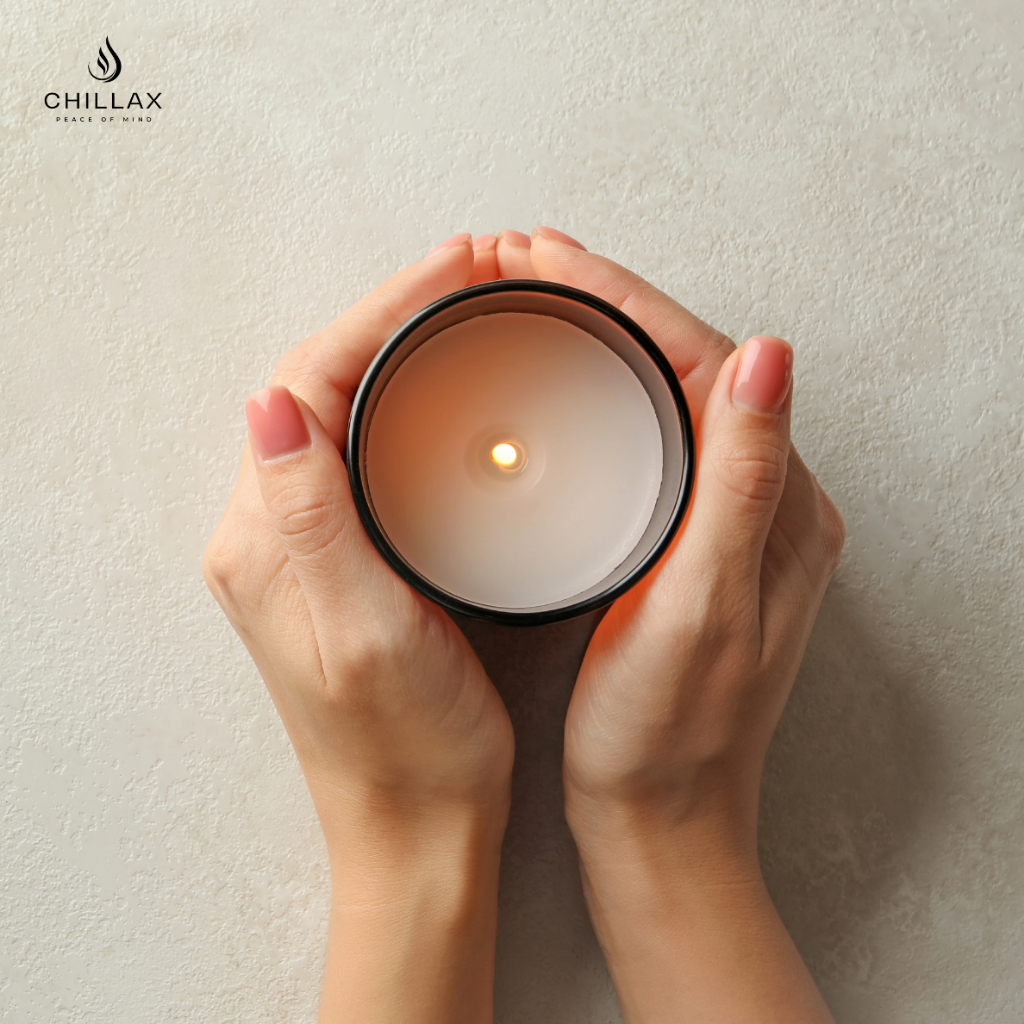 Nến Thơm Phòng Thư Giãn CHILLAX Cao Cấp Tinh Dầu Thiên Nhiên Hương Thơm Rượu Whiskey A LITTLE TIPSY