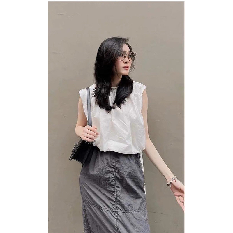 Áo sát nách chất dù dây rút Zara