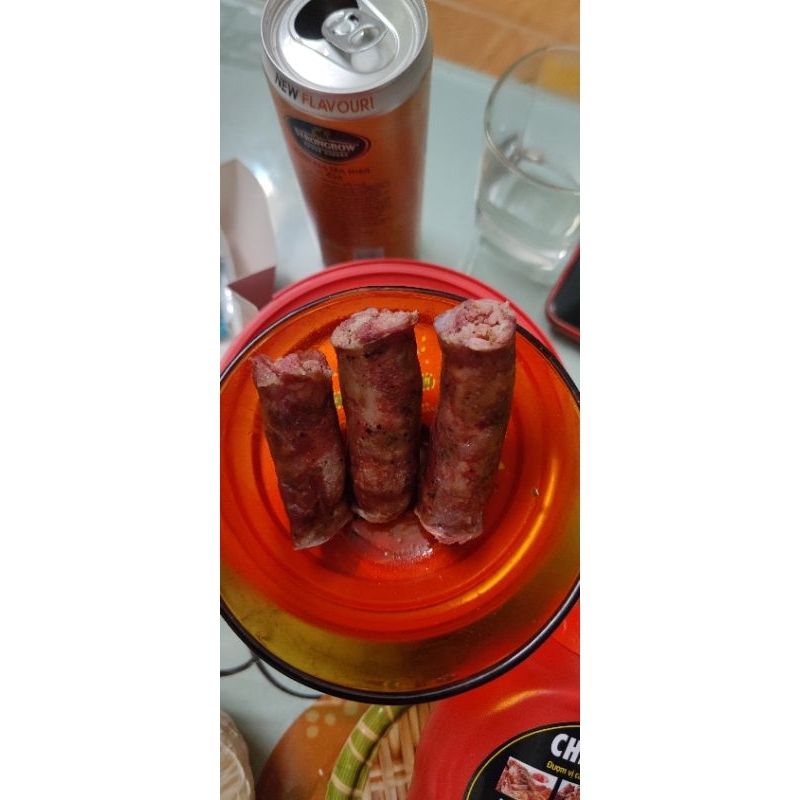 Lạp xưởng gác bếp đóng gói 500g hút chân ko