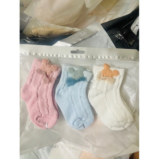 Set 3 đôi tất lưới Hàn cho bé siêu dễ thương