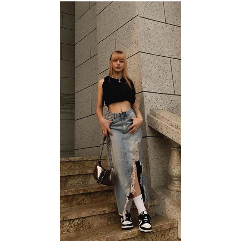 Áo sát nách chất dù dây rút Zara