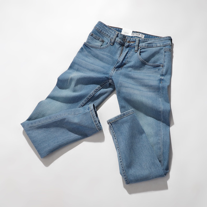 QUẦN JEAN XANH CÀO XƯỚC DEFOXX 230407