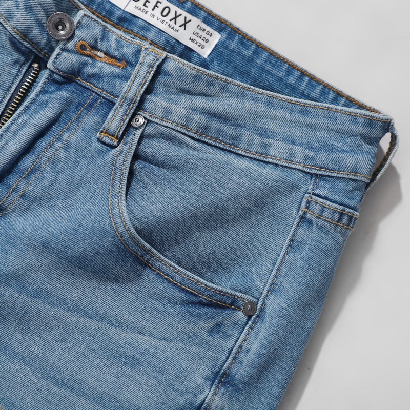 QUẦN JEAN XANH CÀO XƯỚC DEFOXX 230407