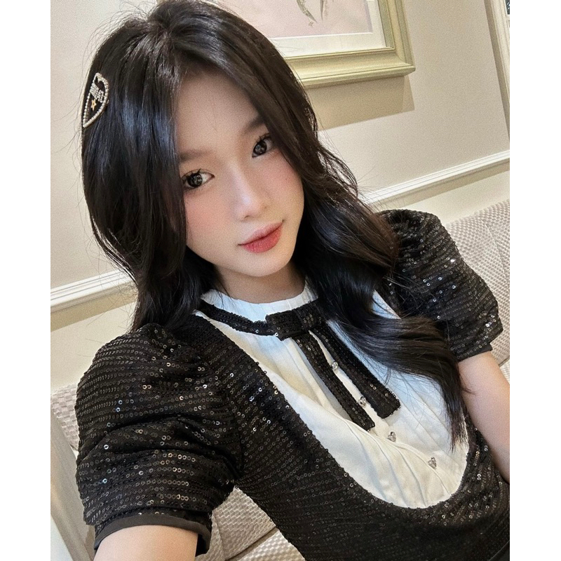 Áo *BLING* lấp lánh new2023 tiểu thư cover tingoa