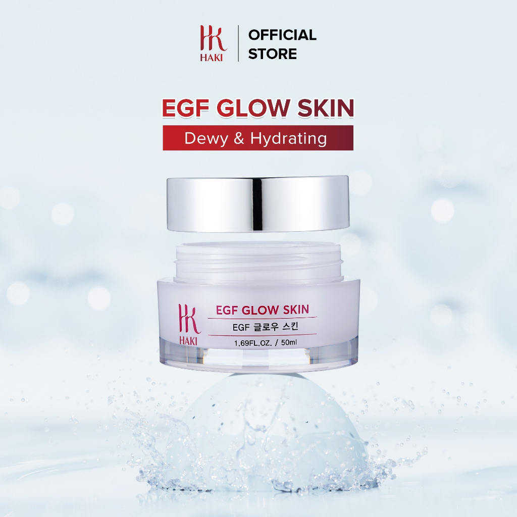 Kem Dưỡng Ẩm Ban Đêm Phục Hồi Da HAKI EGF GLOW SKIN 50ml