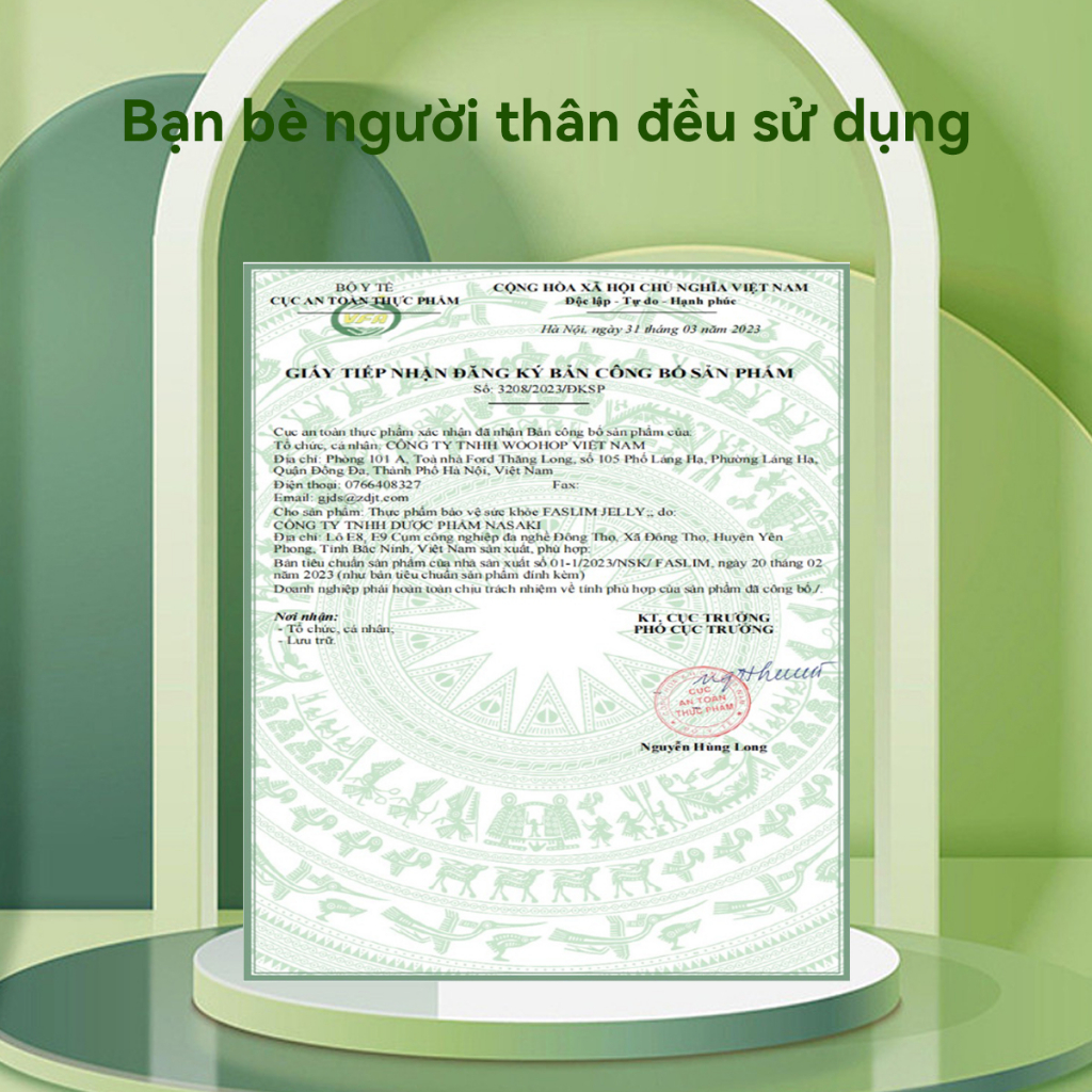 FASLIM JELLY thạch giảm cân 14 gói hiệu quả cấp tốc an toàn không phải thuốc