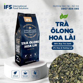 Trà olong hoa lài ifs - 2% hoa lài - dùng pha olong lài sữa đậm vị, trà trái cây hiện đại