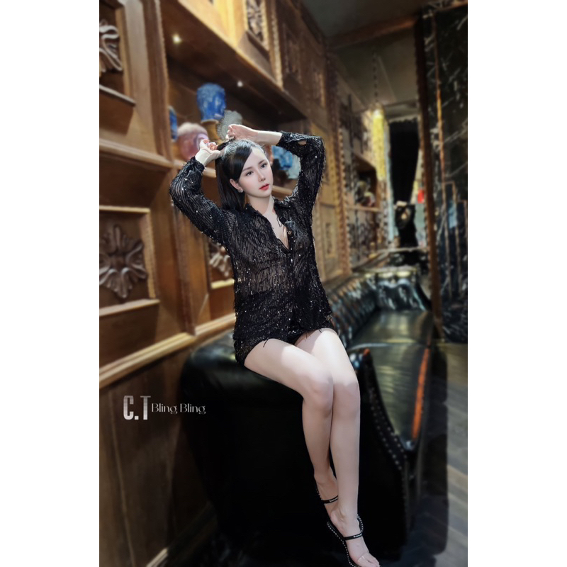 Áo sơmi kim sa tua rua