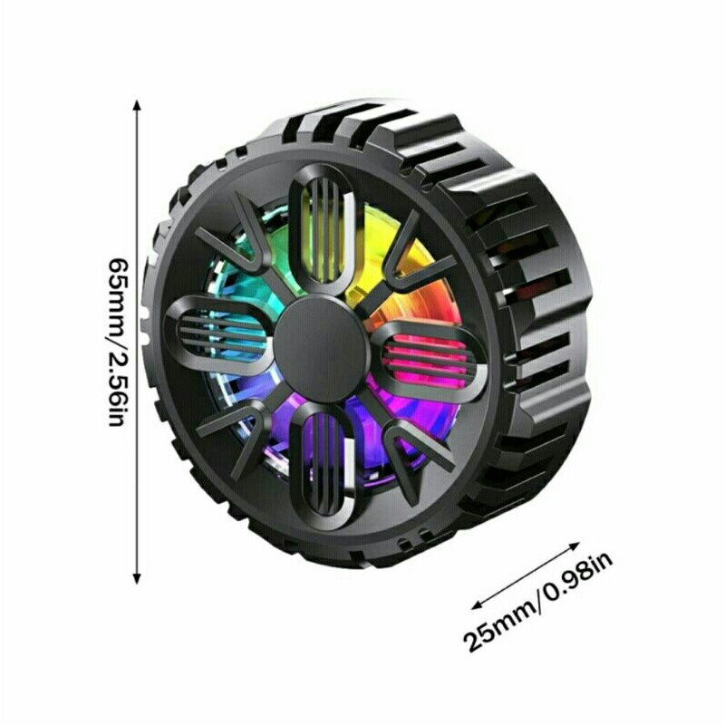 Quạt Tản Nhiệt Dành Cho Điện Thoại, Máy Tính Bảng, Nam Châm Hút L06, Tản Nhiệt Sò Lạnh Siêu Mát