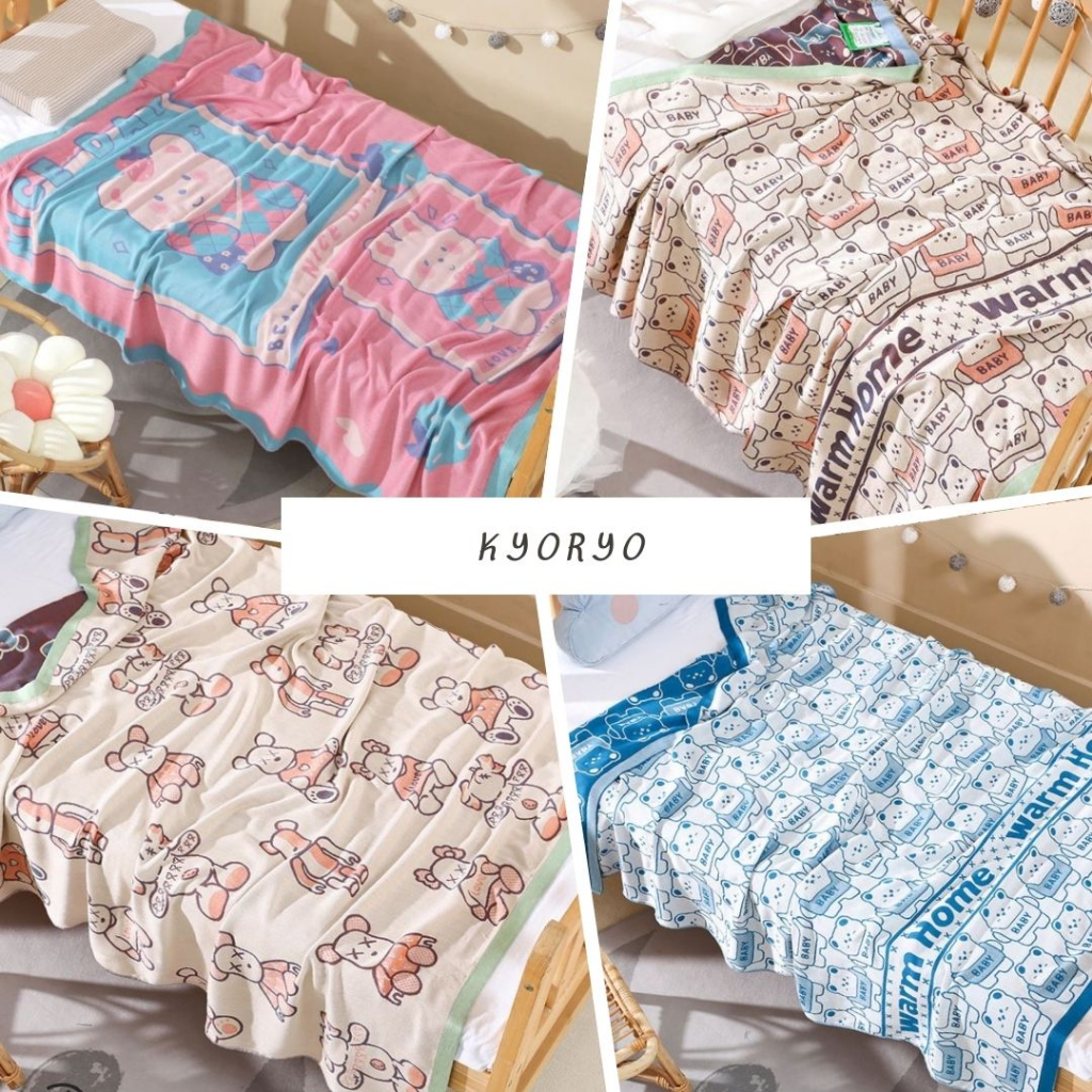 HOT🔴Chăn xô Thu mềm mại cho bé size 1m2*1m5